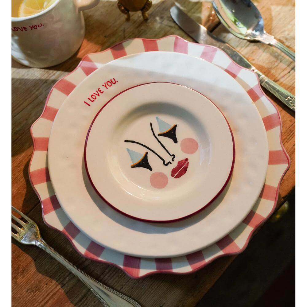 Anna & Nina I Love You Breakfast Set